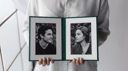 6x9" Vertical Matted Folio